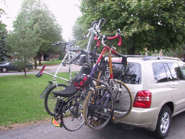 tandem bike racks